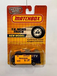 Matchbox MB 68 Mercedes Benz  T.V. News Truck (75 News) 1987 - Picture 1 of 7