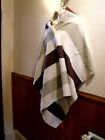 Brand New Very Brown And Cream Shawl / Scarf