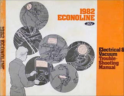 Ford Econoline 1982 furgoneta eléctrica manual 82 Club Wagon E100 E150 E250 E350 Foto 1 de 2