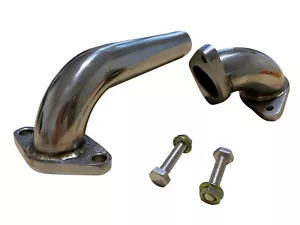 Dump Tube Pipe For Tial 35mm 38mm Wastegate Exhaust Actuator Elbow Stainless USA - Bild 1 von 4