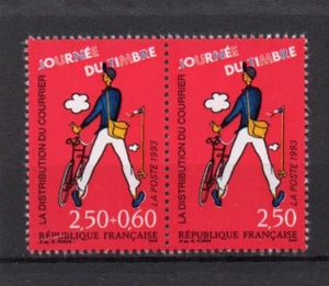 Timbre / Stamp Diptyque JOURNEE DU TIMBRE NEUF** MNH - Picture 1 of 1