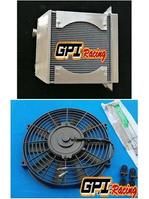 Radiator&Shroud&Fans for Morgan Plus 4 with Spacers 1954-1957;No Spacers 1958-68 - Image 1 of 4