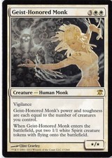 Geist-Honored Monk *Rare* Magic MtG x1 Innistrad SP