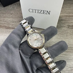 NUEVO✅ Reloj Citizen Eco-Drive Mujer Corso Diamante Dos Tonos 29MM FE2104-50A $350 - Imagen 1 de 13