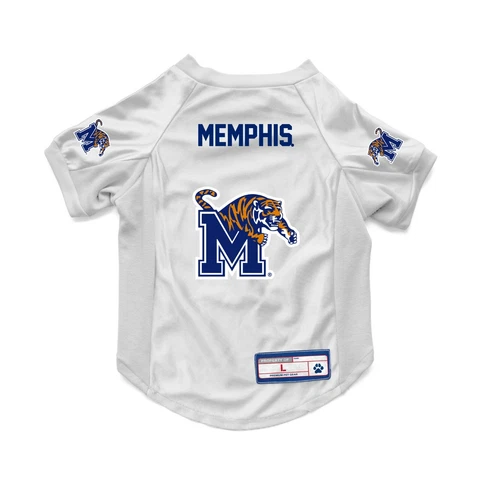NEW! MEMPHIS TIGERS DOG CAT DELUXE STRETCH JERSEY LICENSED CHOOSE SIZE Cover