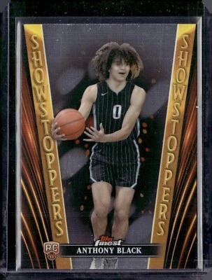 2023-24 Topps Finest #SS-24 Anthony Black Rookie Showstoppers Insert (53C) - Image 1 of 2