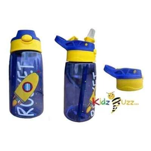 Trinkflasche Rocket 480ml x 2 - gutes Fassungsvermögen & gute Qualität Flasche für Kinder - Bild 1 von 4