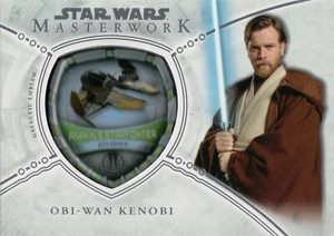 Star Wars Masterwork 2018, Obi-Wan Kenobi Ship Emblem Patch Card MP-JOO #16/175 - Picture 1 of 2