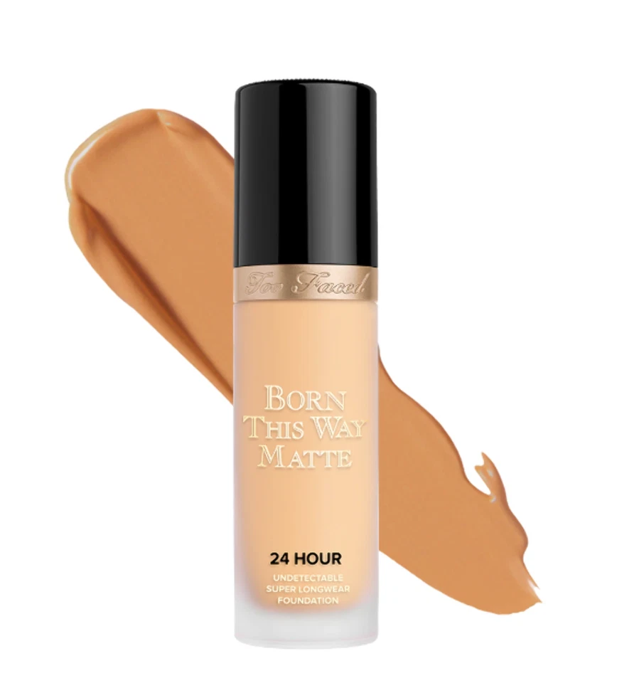 Too Faced Born This Way 24-Hour Matte  Liquid Foundation NEW SEALED Select Size - Image 1 of 4