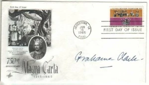 Grahame Clark Autographed First Day Cover British Archaeologist D.95 - Picture 1 of 1