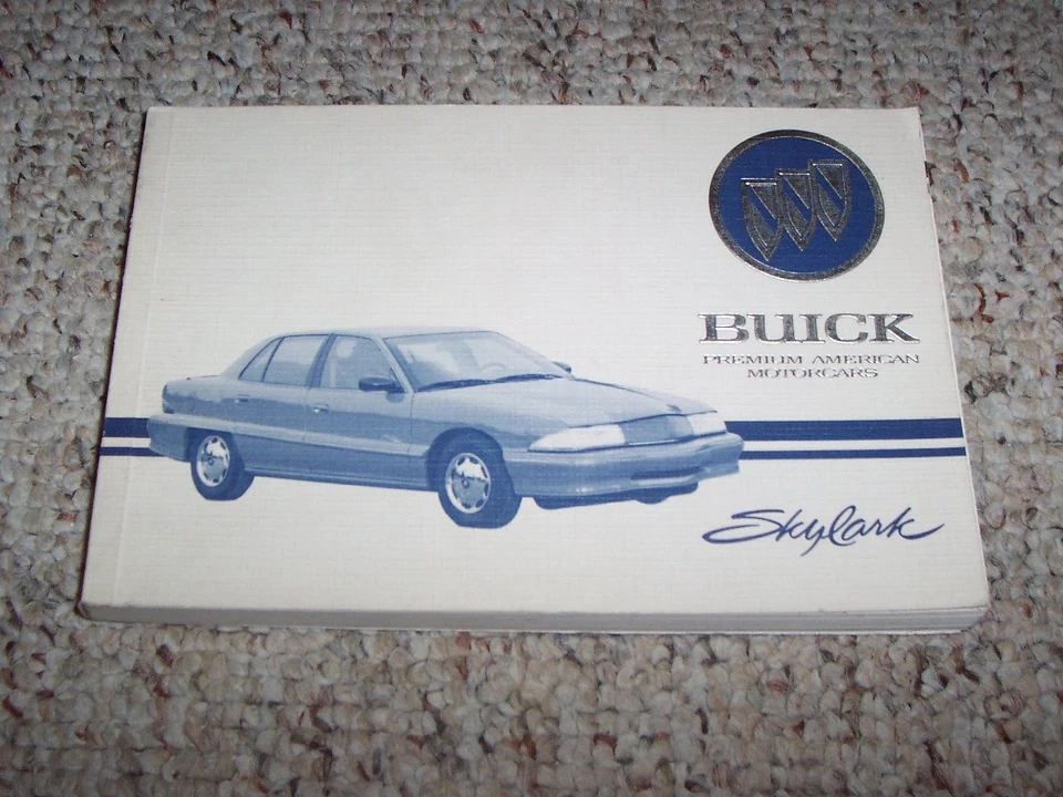 1994 Buick Skylark Sedan Coupe Owner Manual User Guide Custom Limited Gran Sport Foto 1 de 1