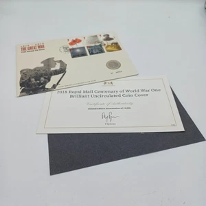 Royal Mail 2014/como nuevo la gran guerra el camino a la guerra £2 moneda primer día cubierta - Imagen 1 de 7