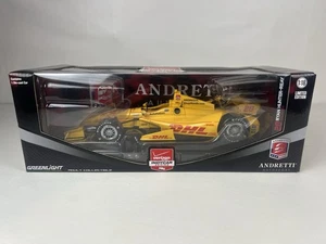 GreenLight 1/18 Scale Verizon IndyCar #28 Ryan Hunter-Reay DHL Honda 2015 *Wear* - Picture 1 of 8