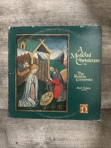 Boston Camerata, Joel Cohen – A Medieval Christmas - 1975 H-71315 Vinyl LP VG+ - Picture 1 of 3