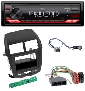 JVC Bluetooth USB DAB MP3 Autoradio für Mitsubishi ASX (2010-2014) - Bild 1 von 8