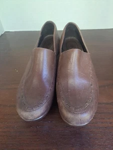 Ariat braune Leder Slipper Clog 21161 Damengröße 8,5B - Bild 1 von 16