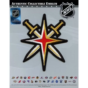 Las Vegas Golden Knights Secondary Team Logo Jersey Shoulder Embroidered Patch - Picture 1 of 2