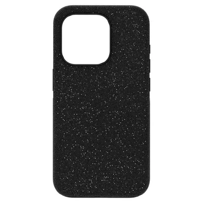Swarovski Crystal High Smartphone Case iPhone® 15 Pro, Black 5680860 - Image 1 of 4