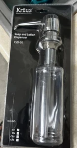 Dispensador de jabón y loción de cocina KRAUS en cromo KSD-30 estilo moderno - Imagen 1 de 2