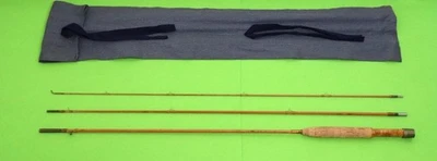 Bamboo Fly Fishing Rod 7.6ft #4 Medium Action, Durable, Used - Image 1 of 4