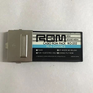 Casio Rom Pack RO-252 Film Classics - new sound media Retro Vintage tested - Picture 1 of 5