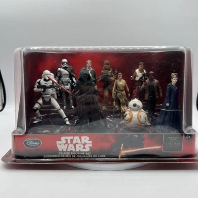 Disney Parks Store Star Wars The Force Awakens Deluxe Figurine Playset Sealed - Image 1 of 4