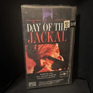Day Of The Jackal VHS 1973 Stars Edward Fox Small Case Tested GC - Picture 1 of 6