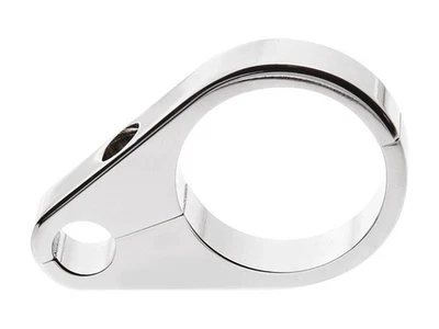 1-3/8 inch (35mm) Clutch/Throttle Cable Clamp Holder for Motorcycles, Chrome - Image 1 of 4