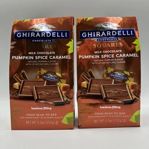 Bolso Ghirardelli Jack O'Lanterns Calabaza Especias Caramelo 5.3oz *LOTE DE 2** - Imagen 1 de 7