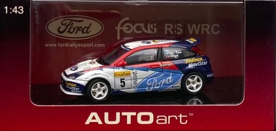 1/43 Auto Art 60212 Ford Focus RS WRC 2002 Monte Carlo Rally #5 McRae & Grist - Image 1 of 4