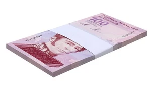 Venezuela 100 Bolivar Digitales, 2021, P-119, UNC 100 Million Soberano X 50 PCS - Picture 1 of 4