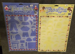 (2) New Party Tracerkins Ek Success School Days And Hair  Template Scrapbook New - Picture 1 of 8