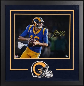 Jared Goff LA Rams Dlx Frmd Signed 16 x 20 Photo - SM Exclusive LE 10 - Fanatics - Picture 1 of 1