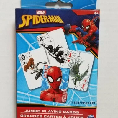 Cartas Jumbo Cardinal Ultimate Spiderman - Baraja de cartas Spiderman Foto 1 de 4