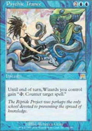 Psychic Trance ~ Moderately Played Onslaught MTG Magic UltimateMTG Blue Card - Image 1 of 1