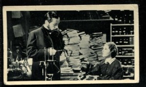 Tobacco Card, A&M Wix, Max, CINEMA CAVALCADE, 1940, Paul Muni, #77