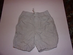 Cherokee: Boys/Toddlers 2T Grey Shorts With Drawstrings And 2 Pockets - Picture 1 of 2