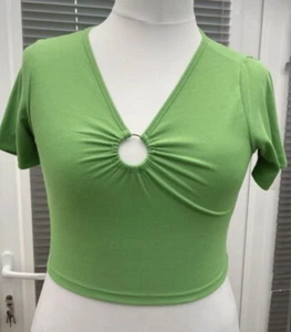Ladies Crop Tshirt XL - Picture 1 of 8