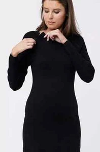 Ripe Maternity & Nursing Boucle Sleeve Tunic Dress Size X-Large(12)FASTFREE SHIP - Picture 1 of 8