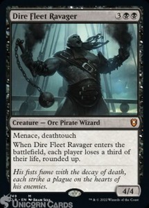 Dire Fleet Ravager : Mythic Rare : Battle For Baldur's Gate : Mint MTG Card