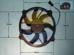 FAN FOR CITROËN C4 PICASSO PEUGEOT 307 1.6 HDI 110 16V 2.0 90 1.4 RADIATOR - Picture 1 of 4