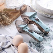 Large Scale Measuring Spoon Seasoning Tool Adjustable Kitchen Utensil