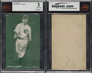 1927 Exhibits Grover Cleveland Alexander St. Louis Cardinals HOF BVG 3 - Picture 1 of 1