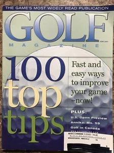 Golf Magazine June 2001 - Picture 1 of 2