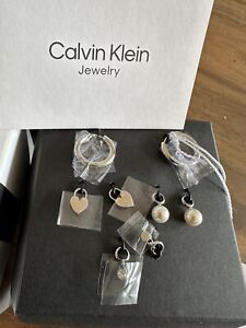 Calvin Klein neu neu Ohrringe - Huggie Geschenkset
