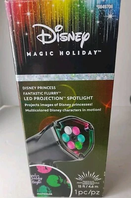 Disney Magic Holiday Disney Princess Fantastic Flurry LED Projector Spotlight  - Image 1 of 3