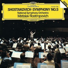 Shostakovich: Symphony No. 5 Mstislav Rostropovich Audio CD