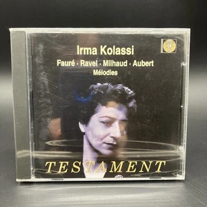 Melodies (Irma Kolassi, Bonneau, Collard) CD Album UK IMPORT New Sealed - Picture 1 of 3