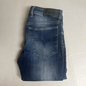 Diesel Kid Unisex Size 14Y (28x30) Waykee J US Straight Jeans Stretch Med Wash - Picture 1 of 15