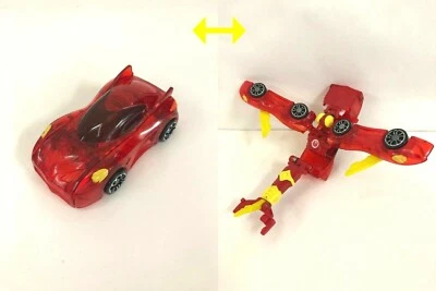 [TURNING MECARD] MEGA RED Transformable Robot Car Korea Figure + 2card  - Image 1 of 4